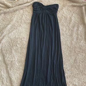 Open back maxi dress